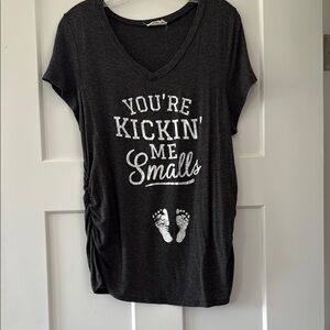 Graphic Maternity Tee